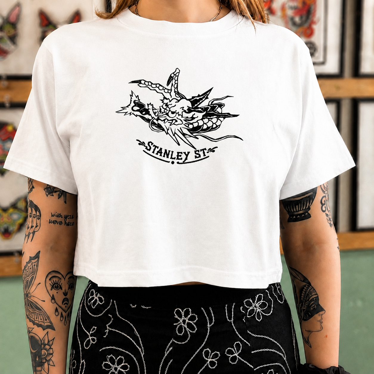Dragon Crop Top